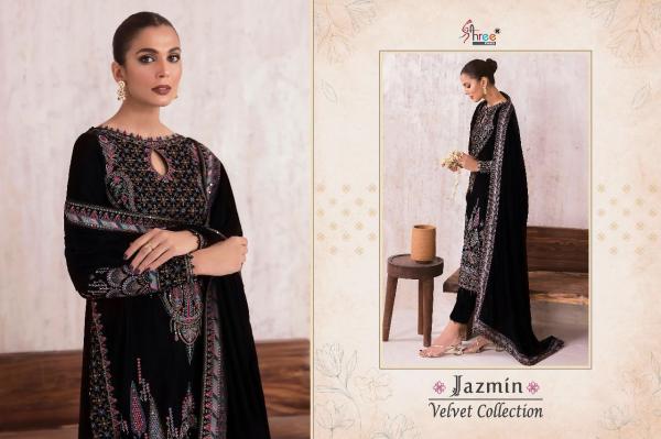 Shree Jazmin Velvet Designer Collection Pakistani Salwar Suits